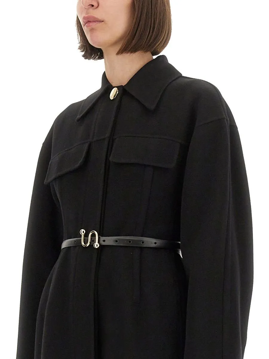 Belted Maxi Coat