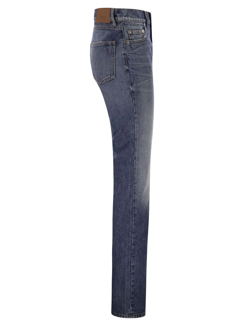 High-Waisted Flared Jeans