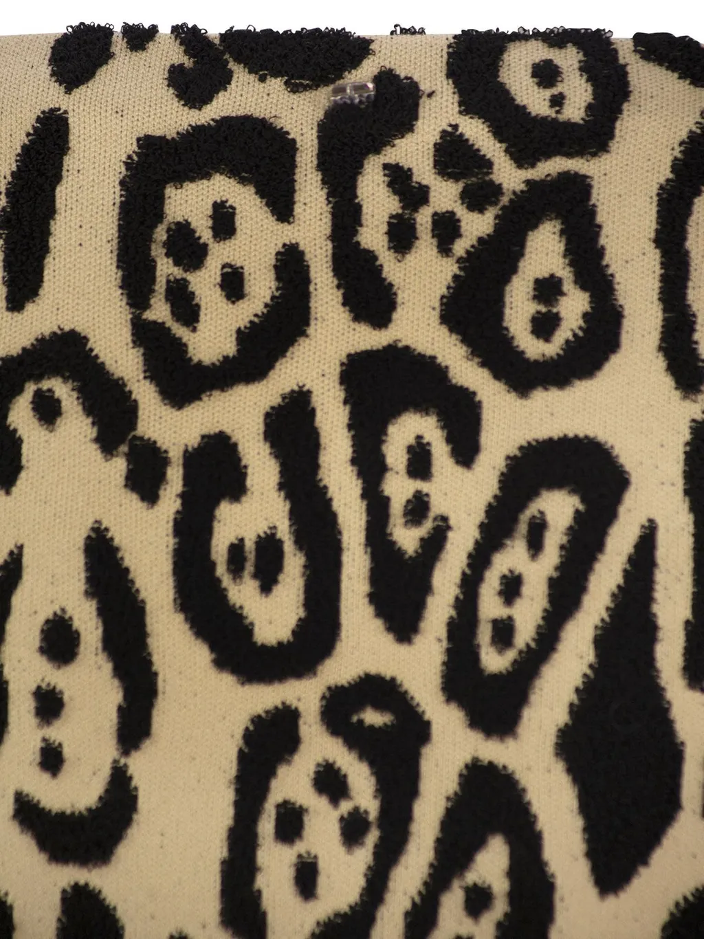 Leopard Print Cropped Sweater