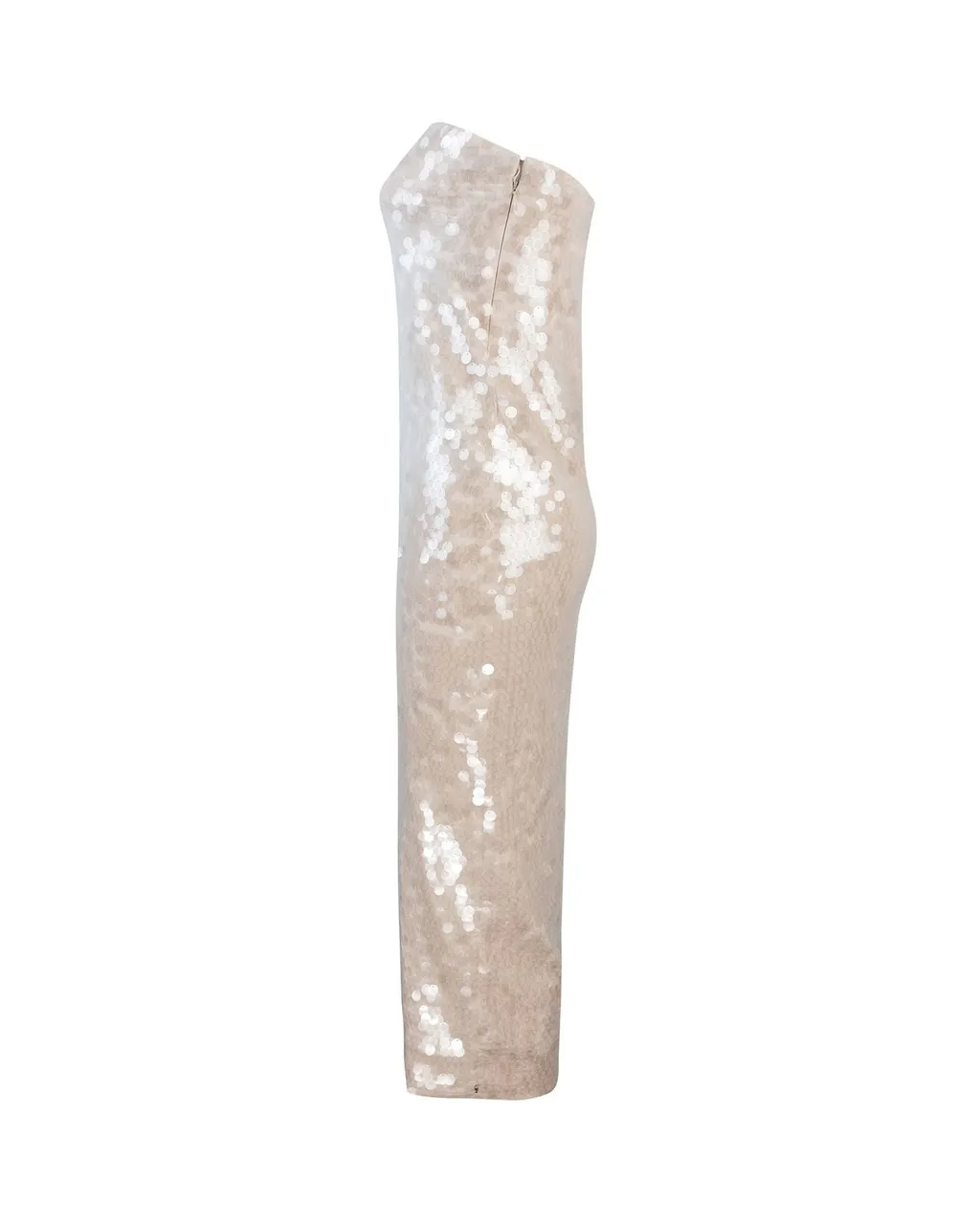 Strapless Sequin Maxi Dress