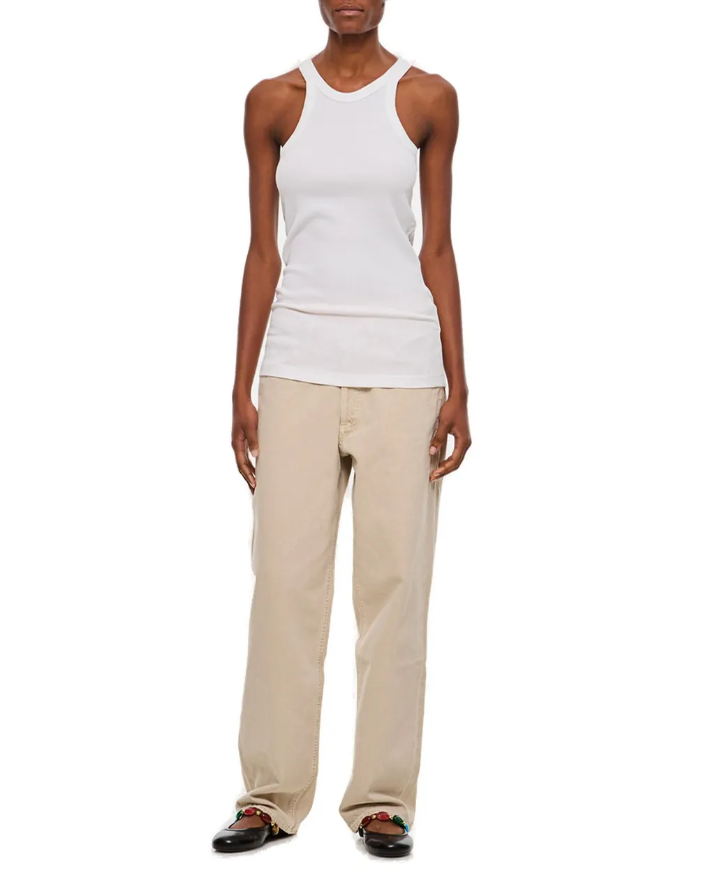 Ribbed Racerback Tank