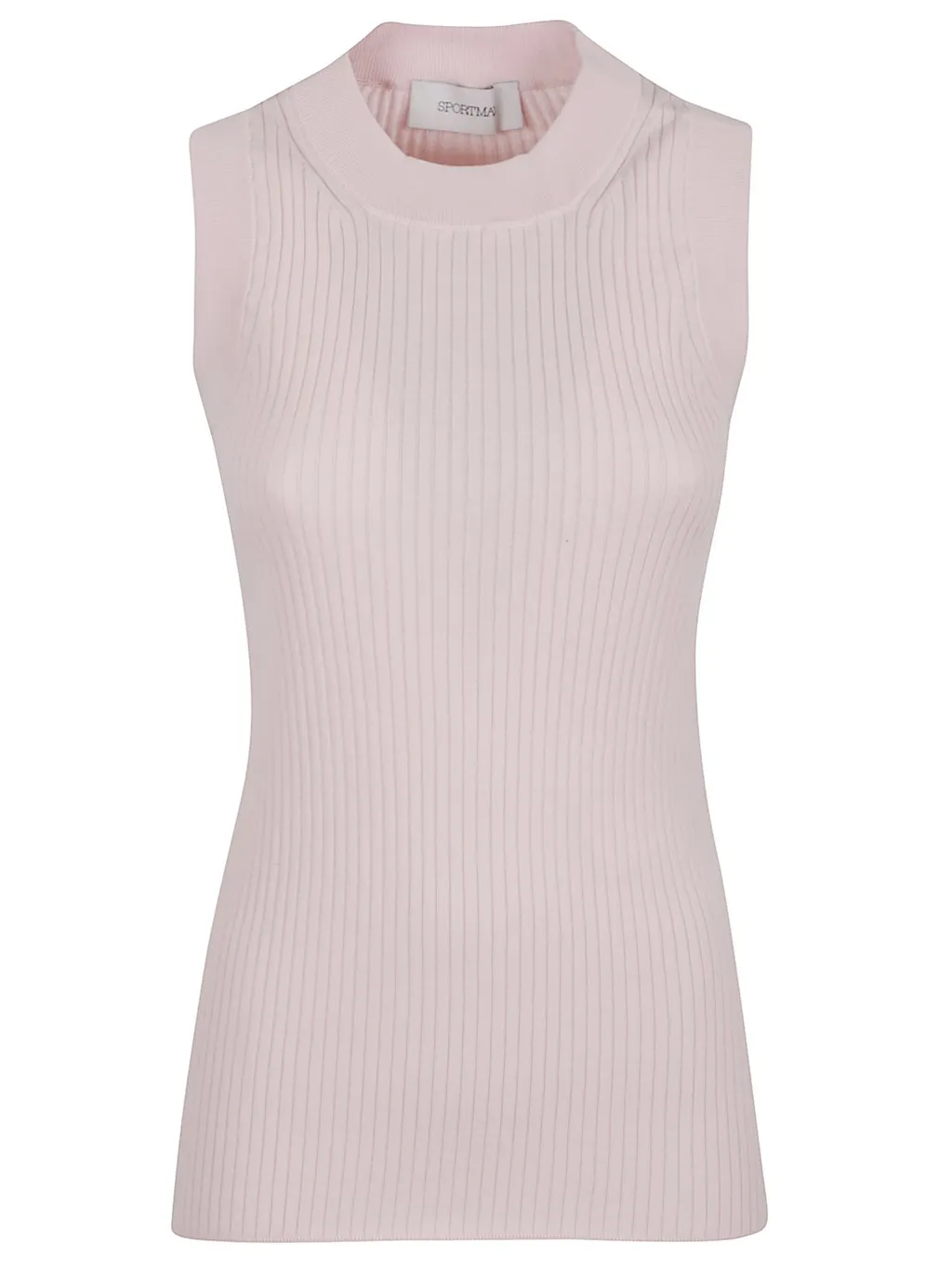 Ribbed Knit Sleeveless Top