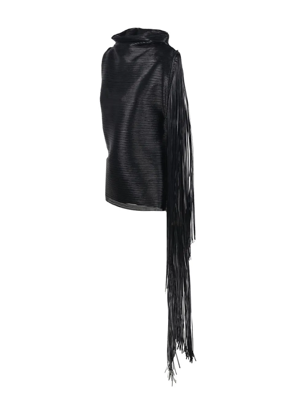 Asymmetric Fringe Top