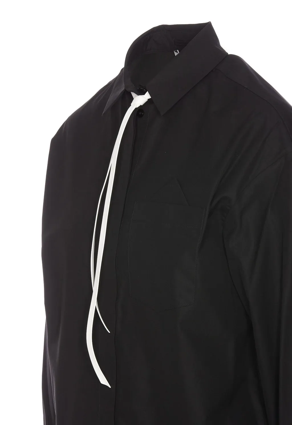 Shirt With Tie Detail