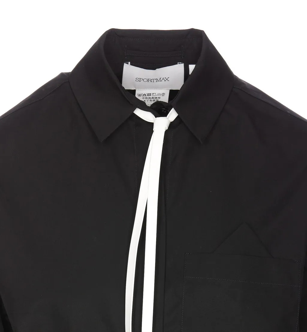 Shirt With Tie Detail