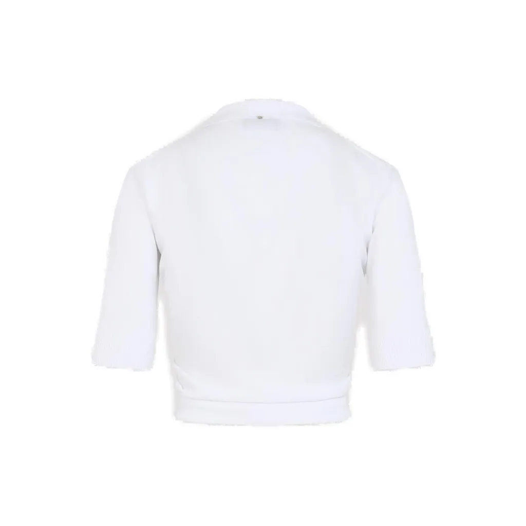 Cropped Polo Shirt