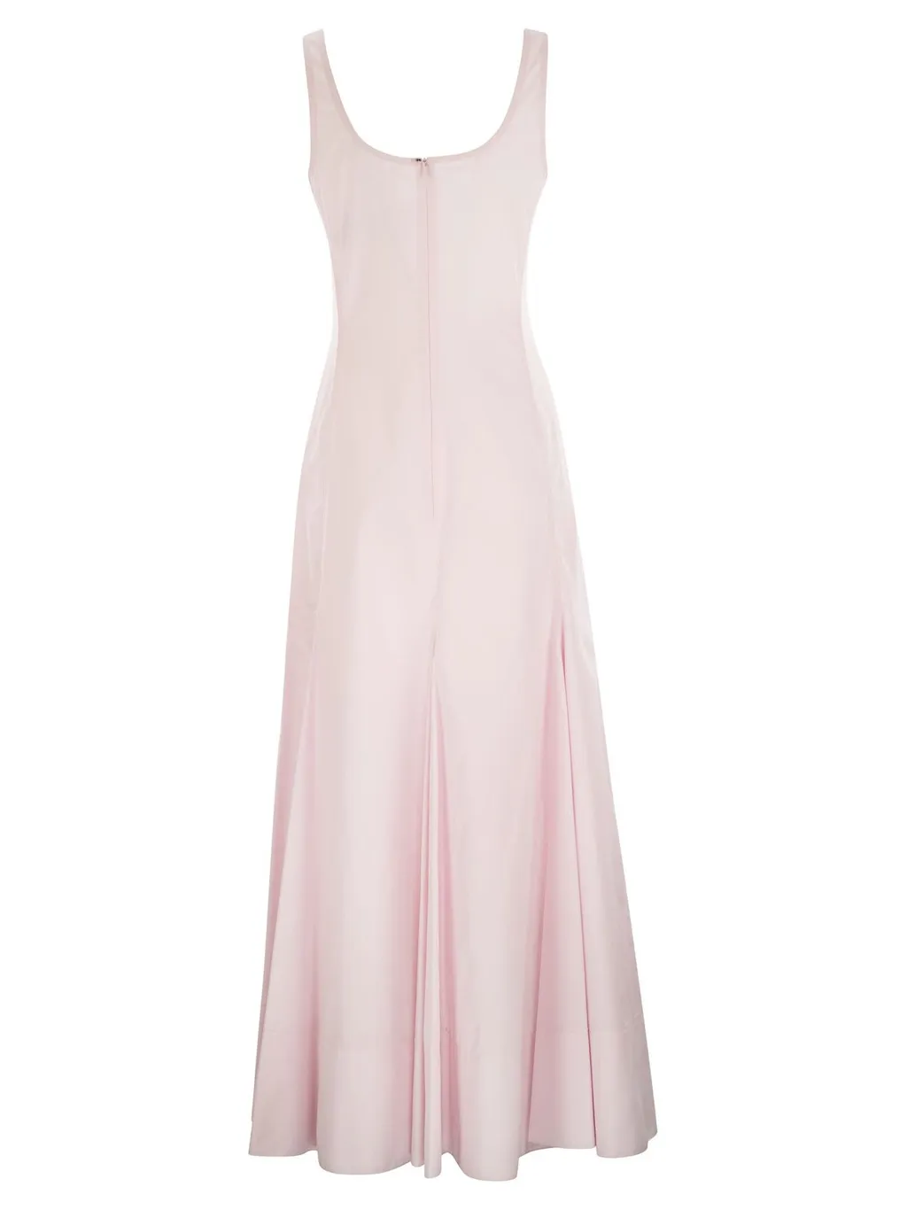 Sleeveless Ruched Maxi Dress