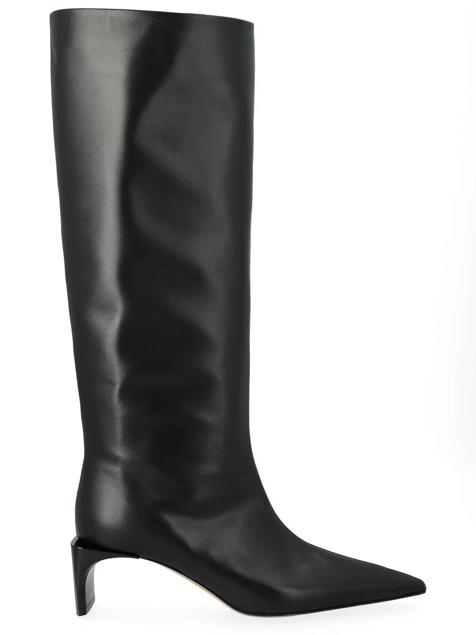 Knee-High Leather Boots