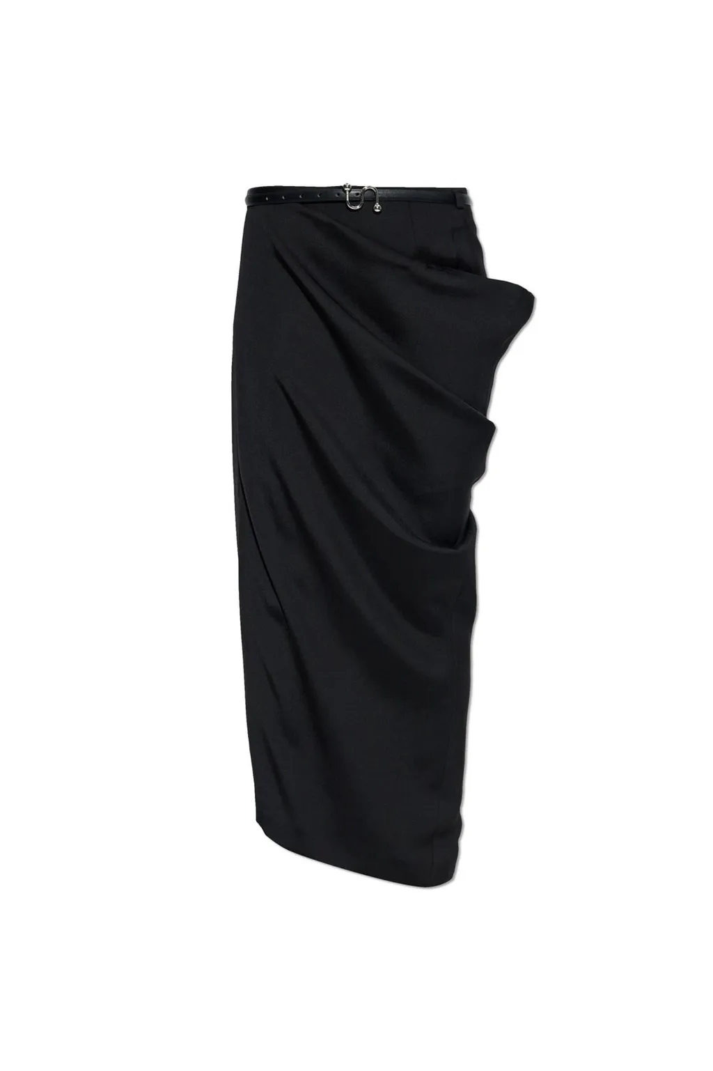 Draped Maxi Skirt