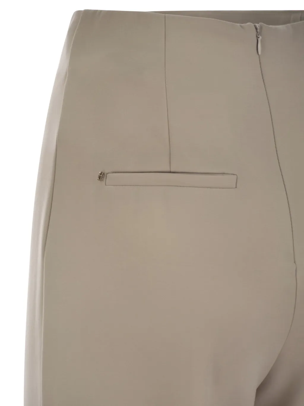 High-Waisted Wide-Leg Trousers