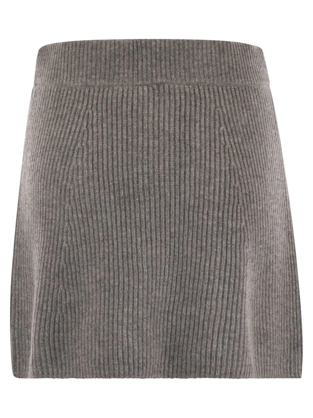 Ribbed Knit Mini Skirt