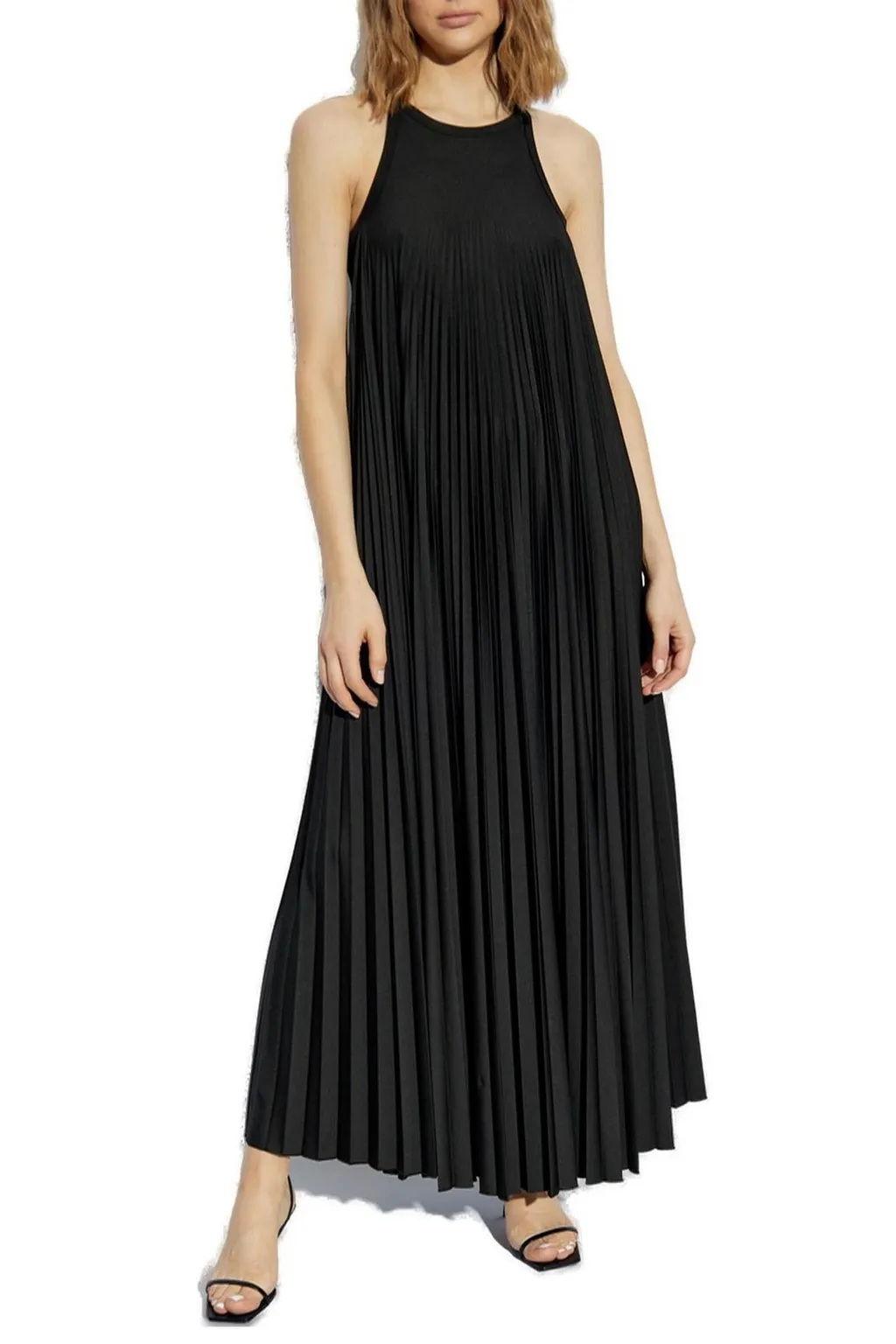 Pleated Maxi Dress