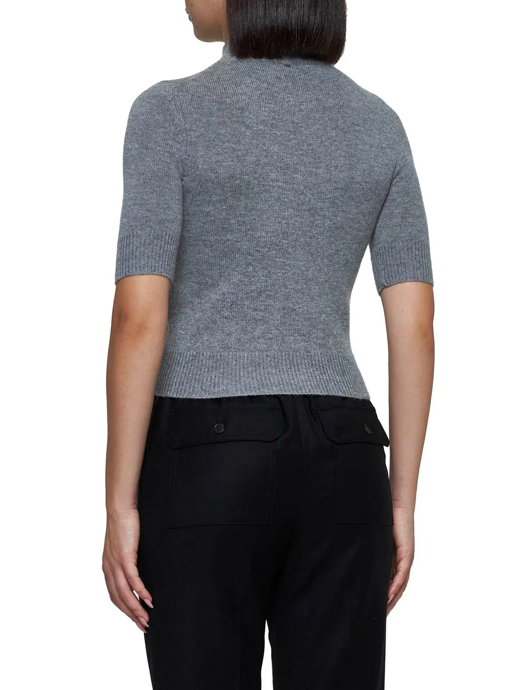 Mock Neck Knit Top