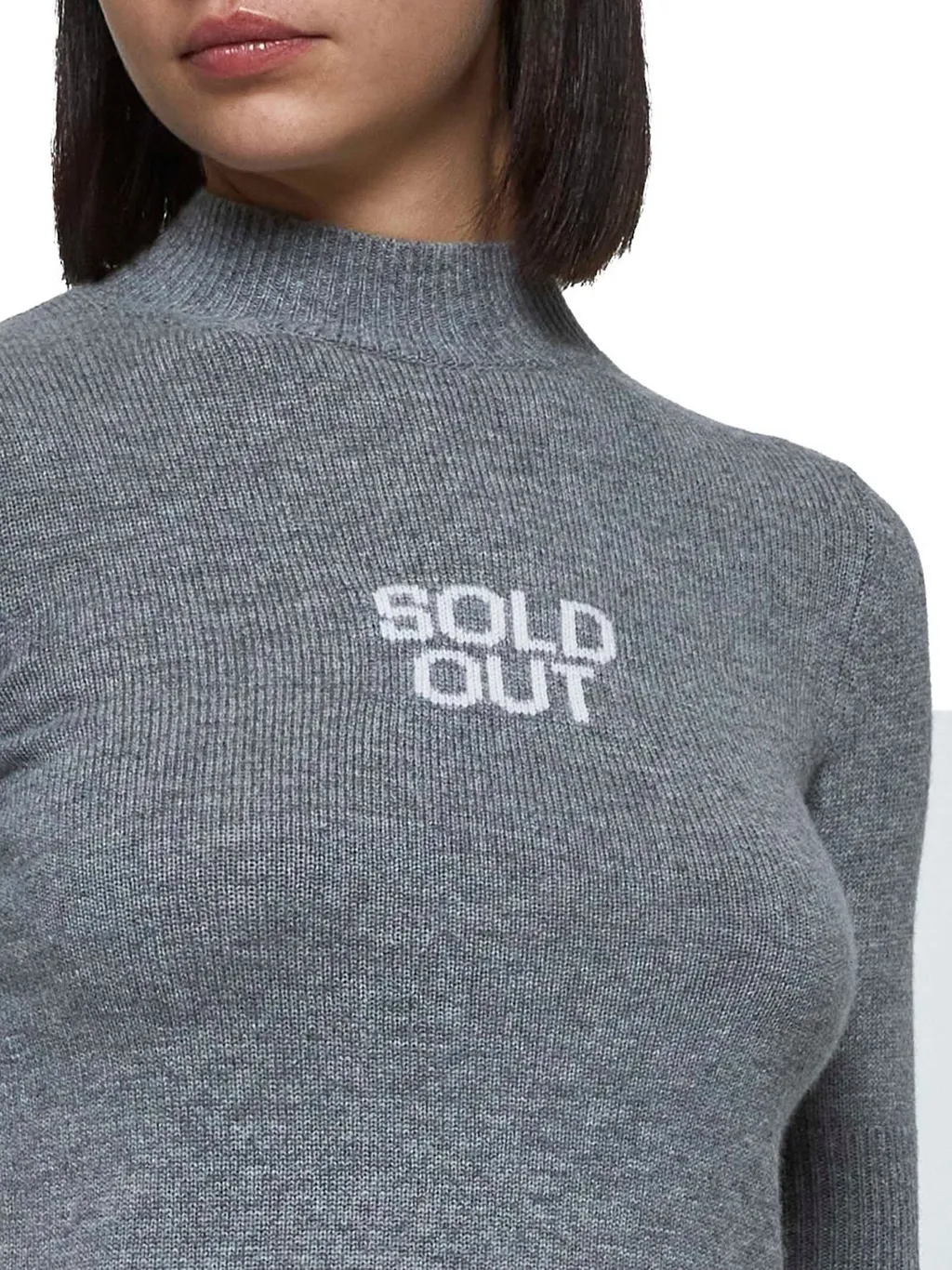 Mock Neck Knit Top