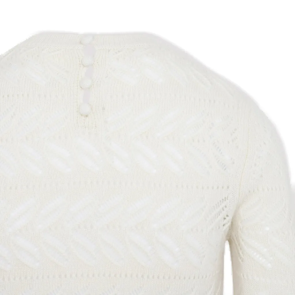 Cropped Knit Sweater