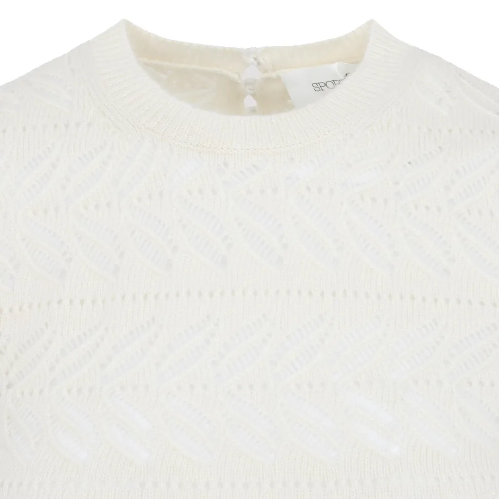 Cropped Knit Sweater