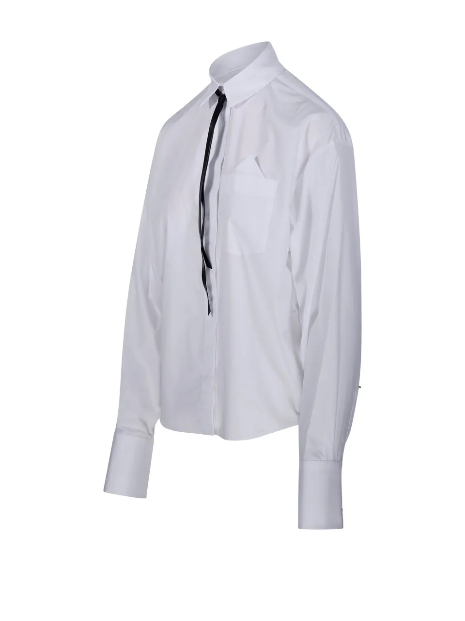 Shirt With Tie Detail