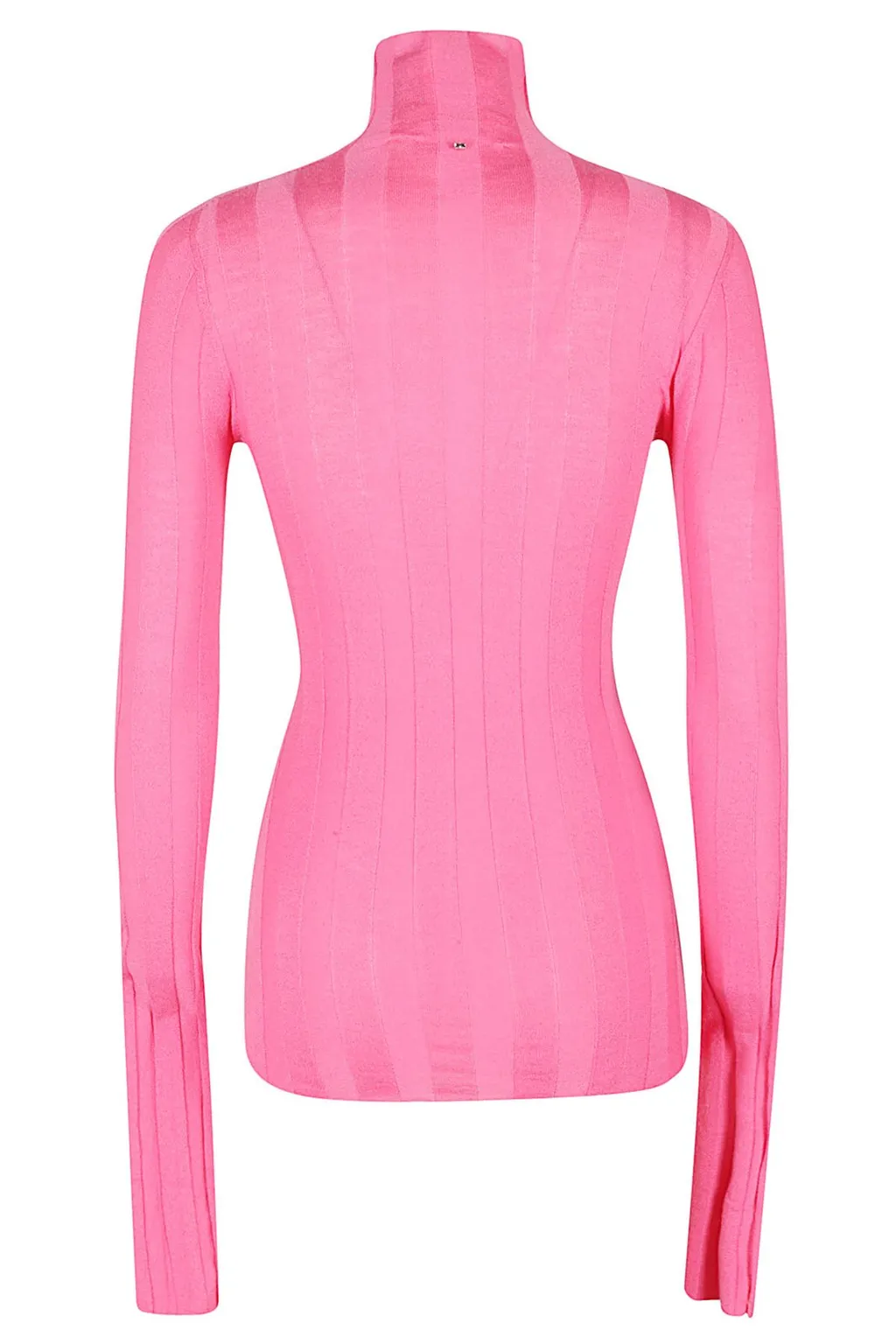 Ribbed Turtleneck Top
