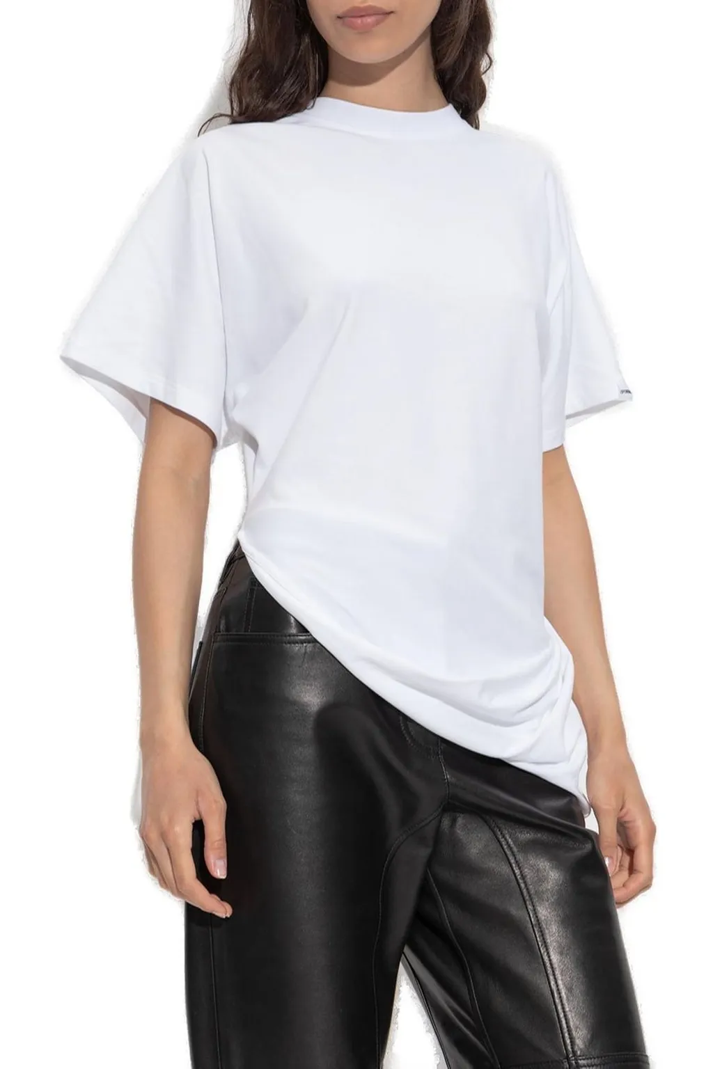 T-Shirt With Draped Detail