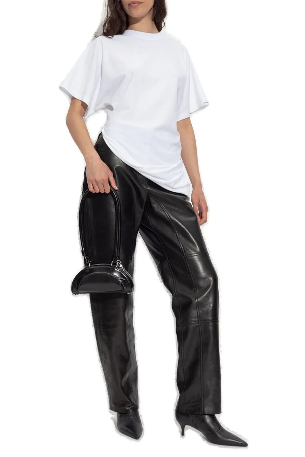 T-Shirt With Draped Detail