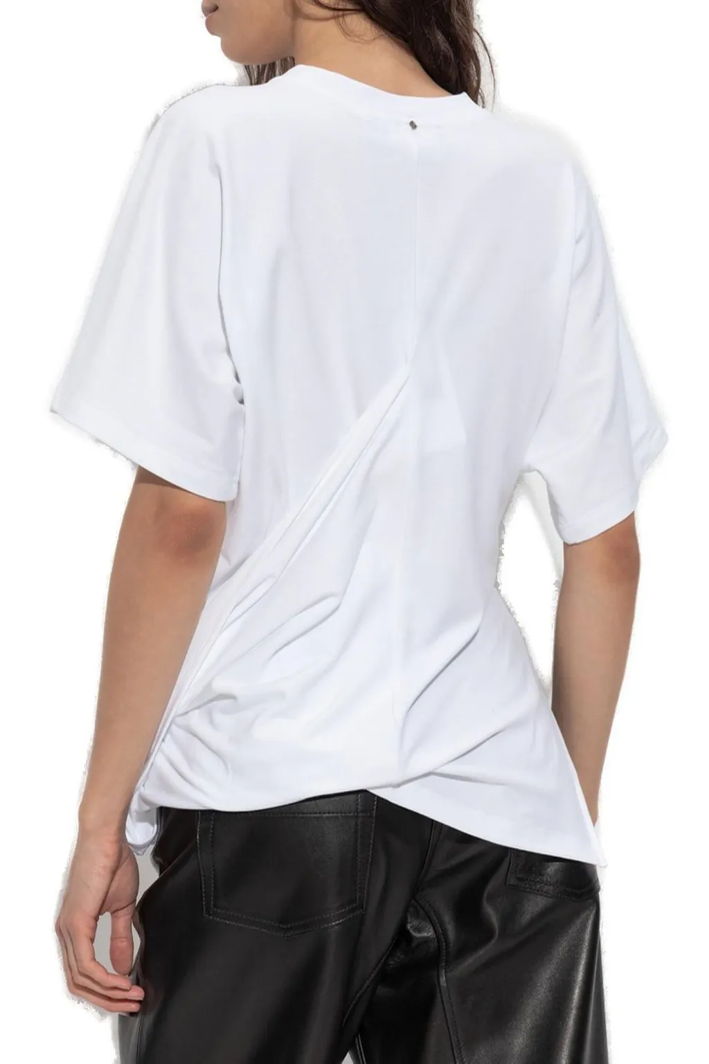 T-Shirt With Draped Detail