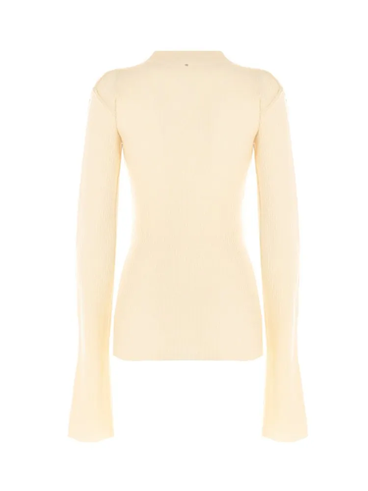 Ribbed Knit Top