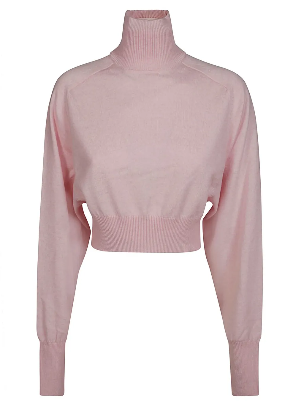 Cropped Turtleneck Sweater