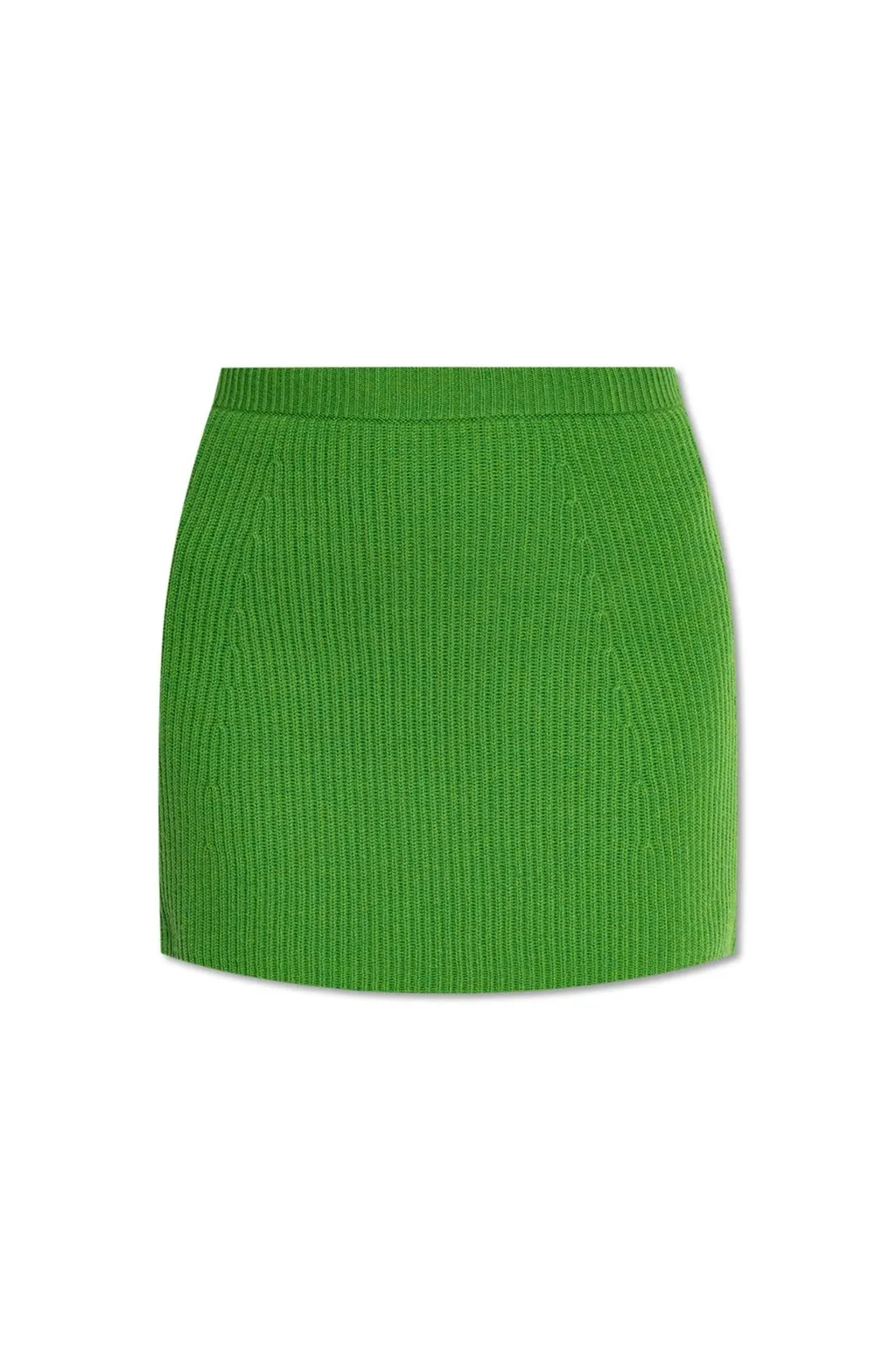 Ribbed Knit Mini Skirt