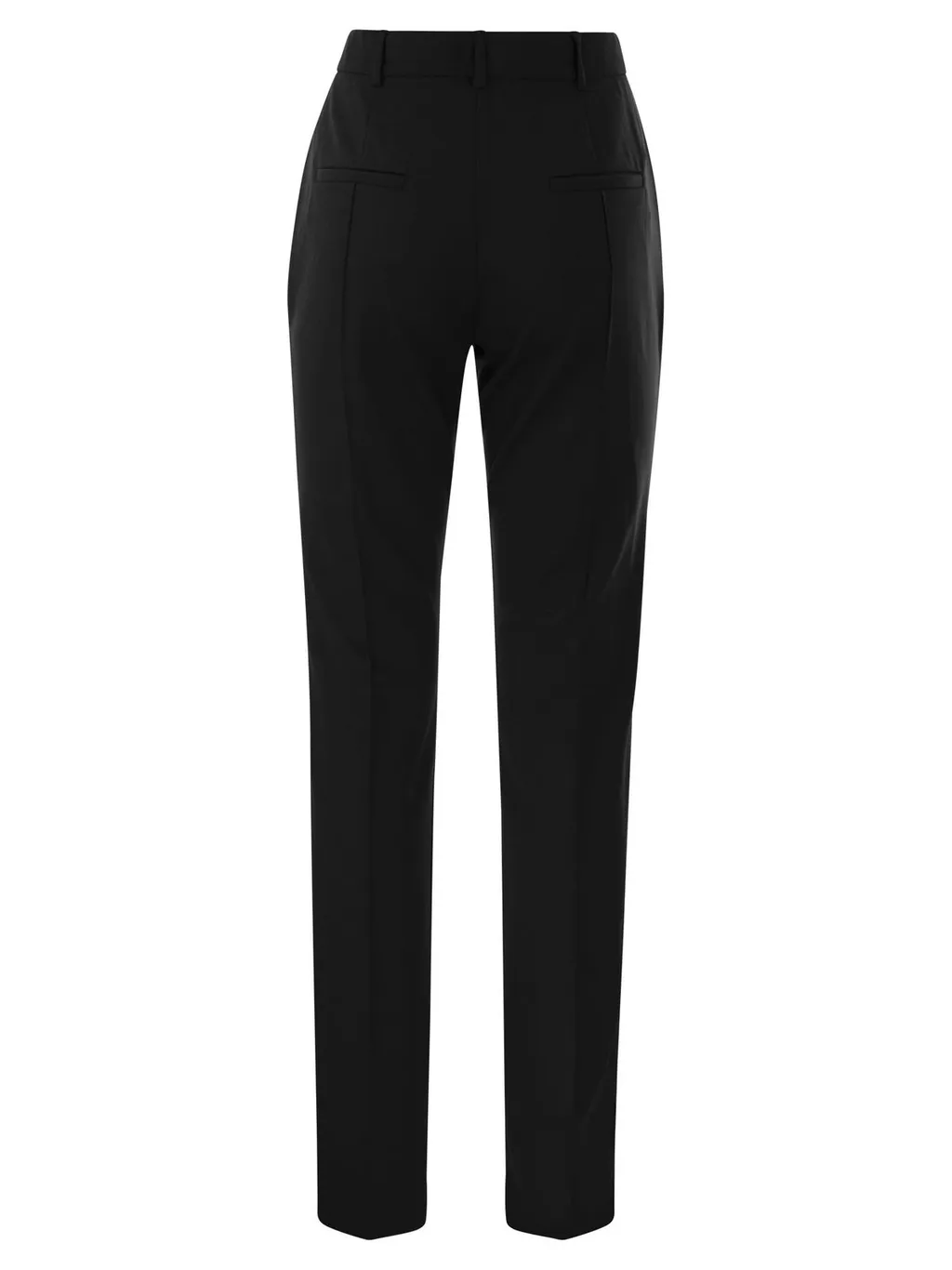 High-Waisted Tailored Trousers