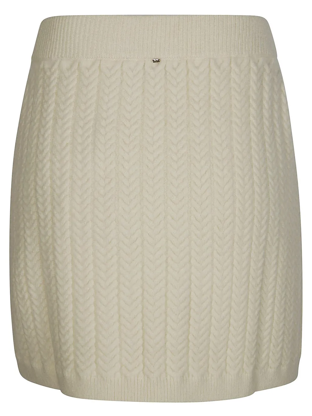 Cable Knit Mini Skirt