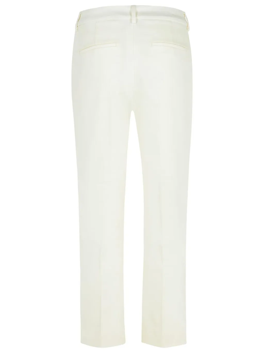 Cropped Flare Trousers