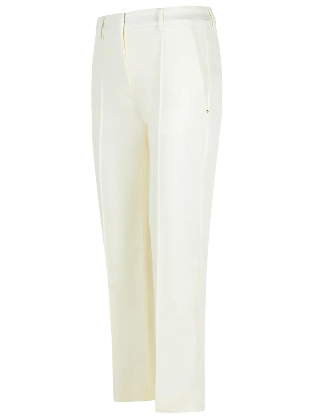 Cropped Flare Trousers