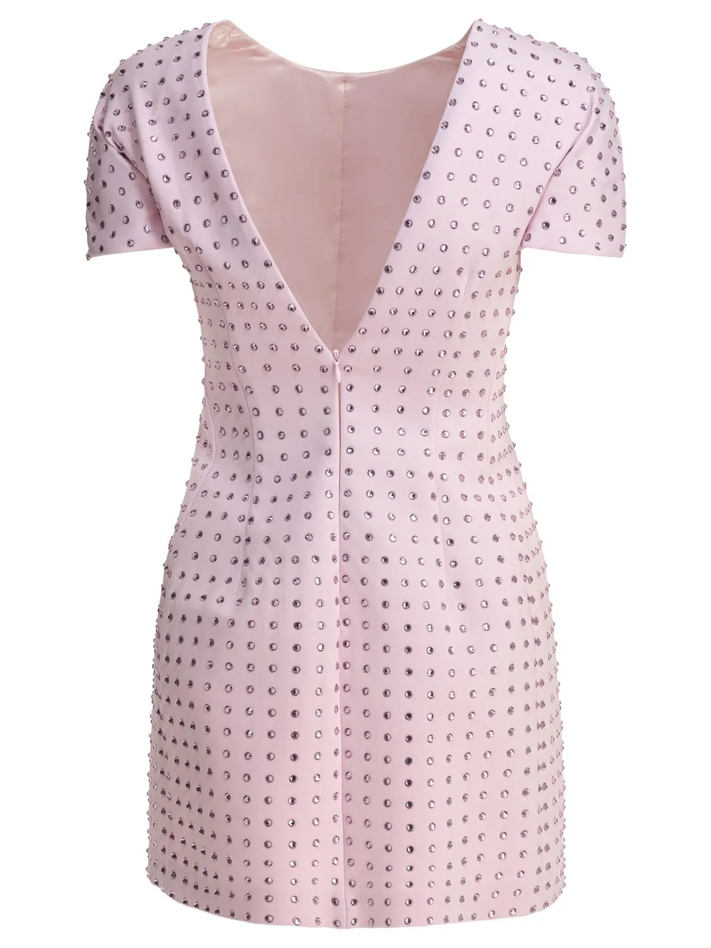 Mini Dress With Rhinestones