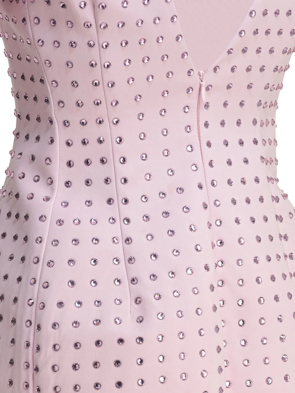 Mini Dress With Rhinestones