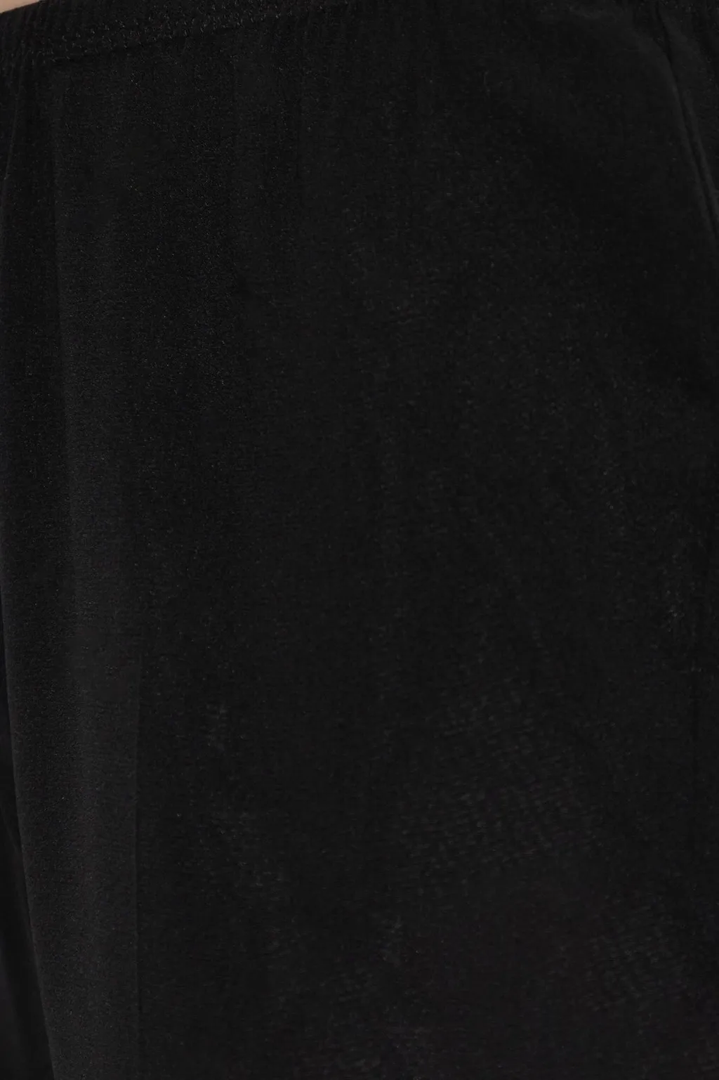 High-Waisted Flared Trousers