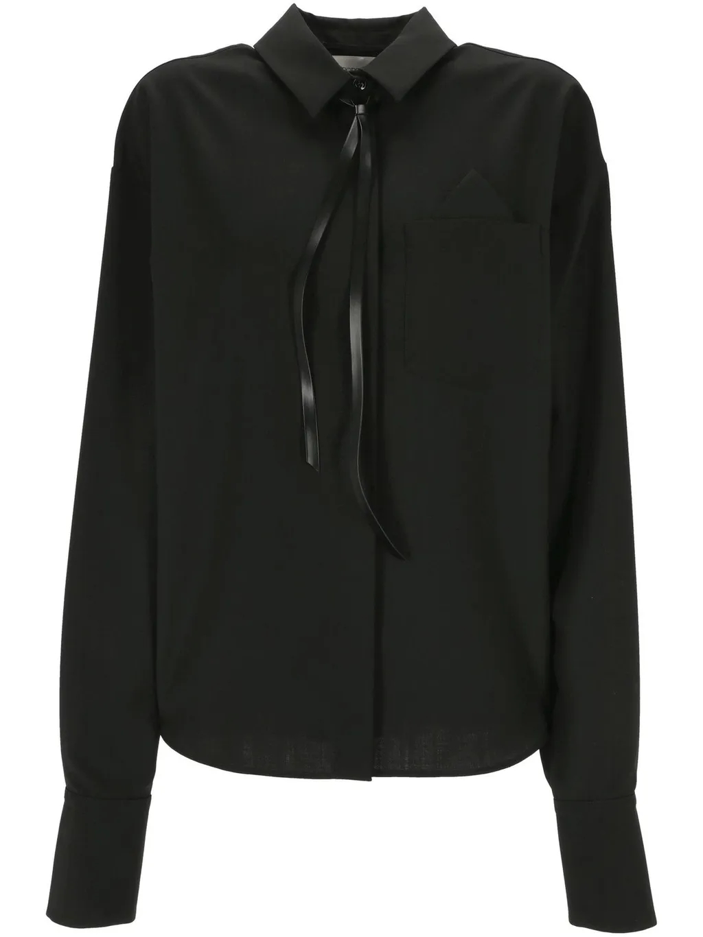 Shirt With Tie Detail