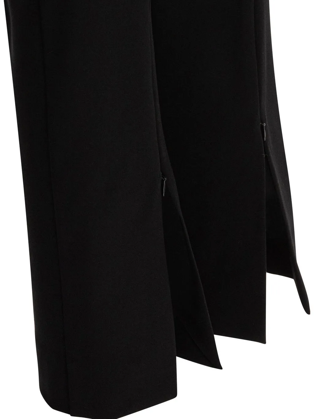 High-Waisted Flared Trousers