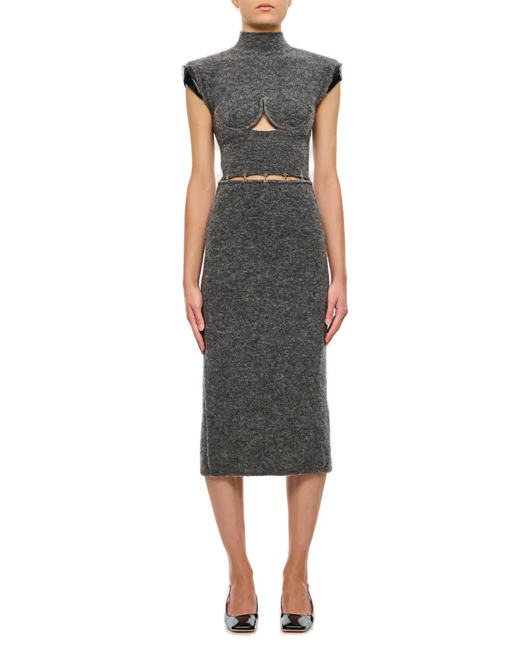 Cutout Knit Dress