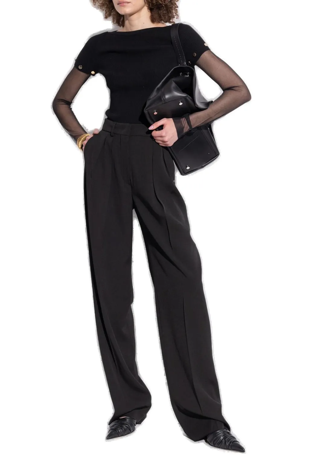 Wide-Leg Trousers