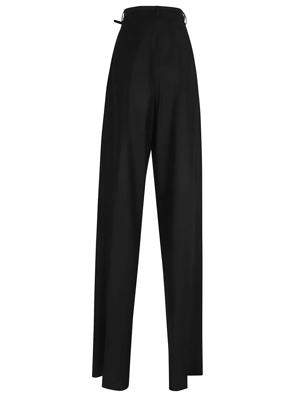 High-Waisted Wide-Leg Trousers