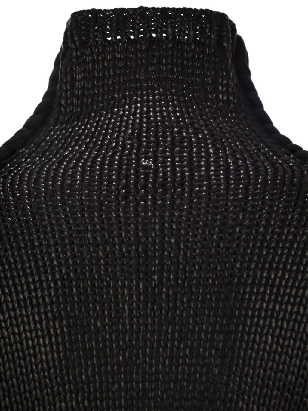 Cropped Turtleneck Sweater
