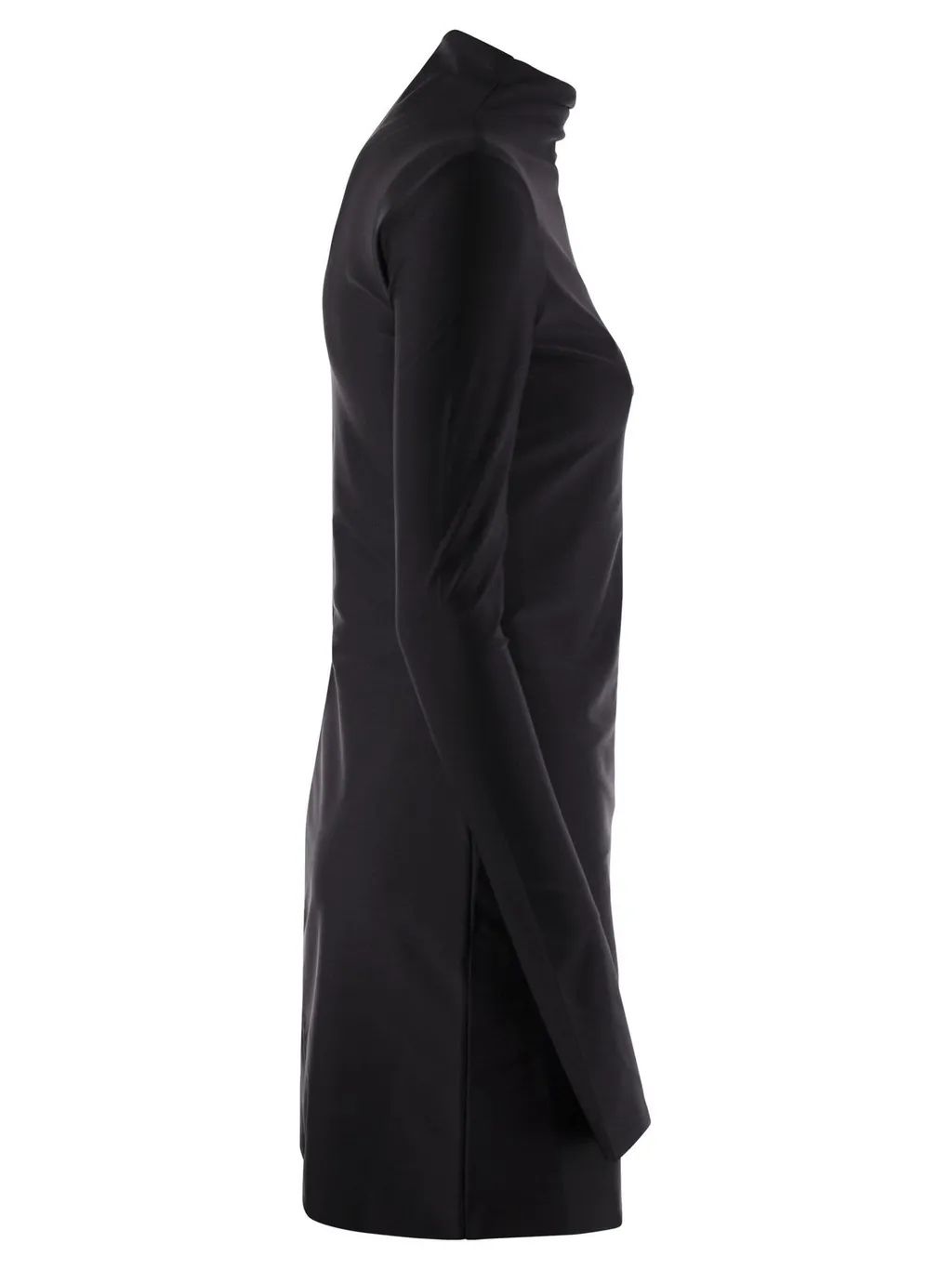 Long Sleeve Mock Neck Mini Dress