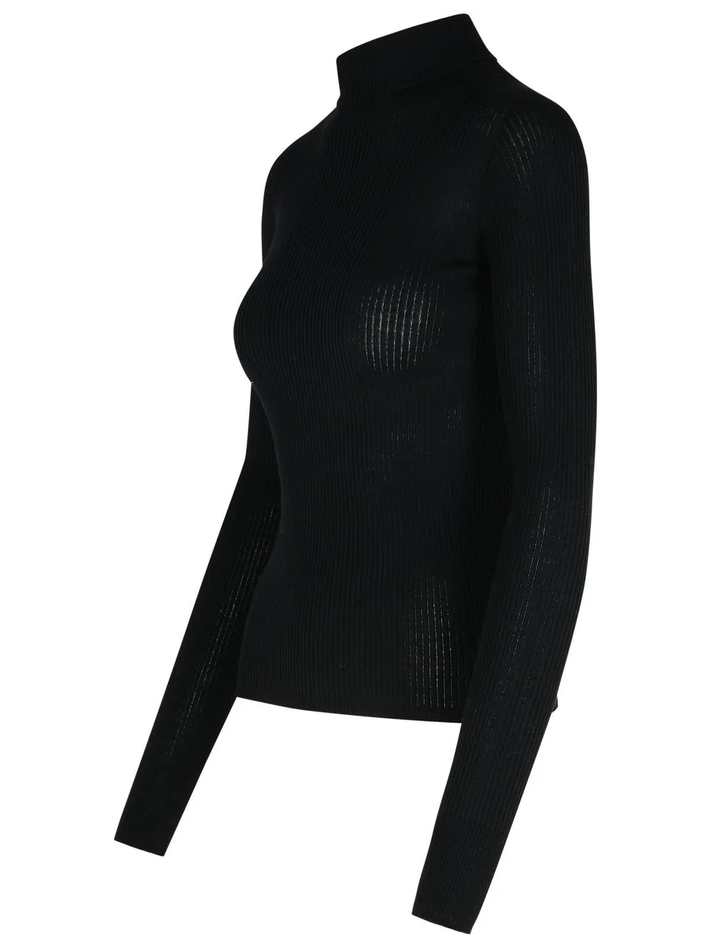 Ribbed Turtleneck Sweater