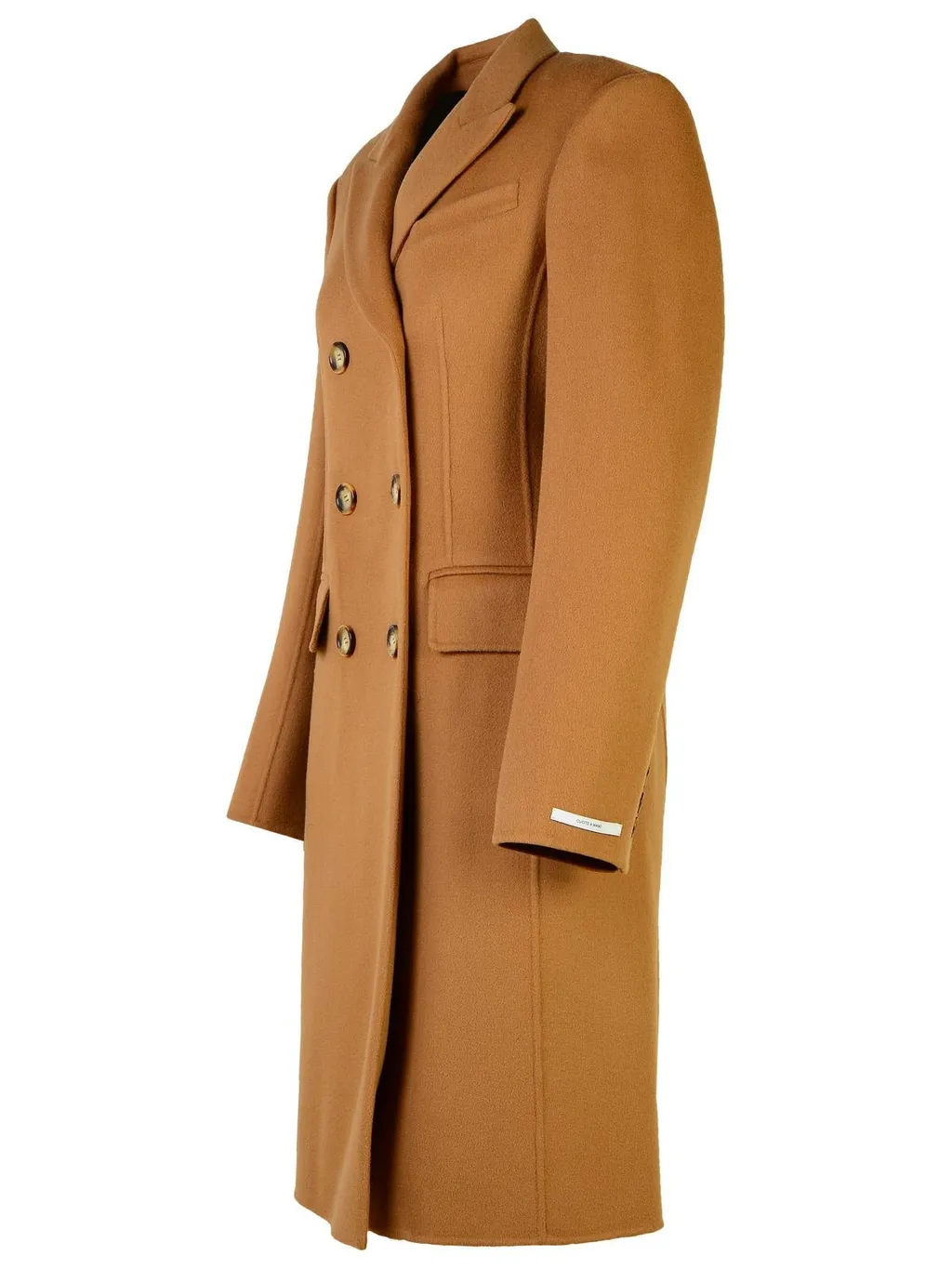Double-Breasted Wool Coat