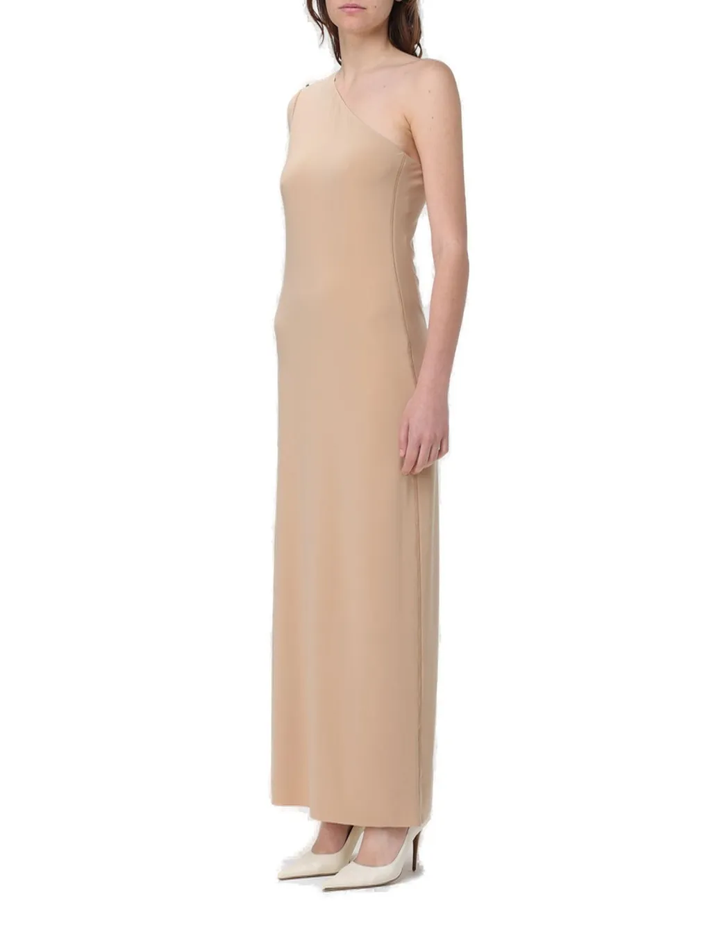 One-Shoulder Maxi Dress