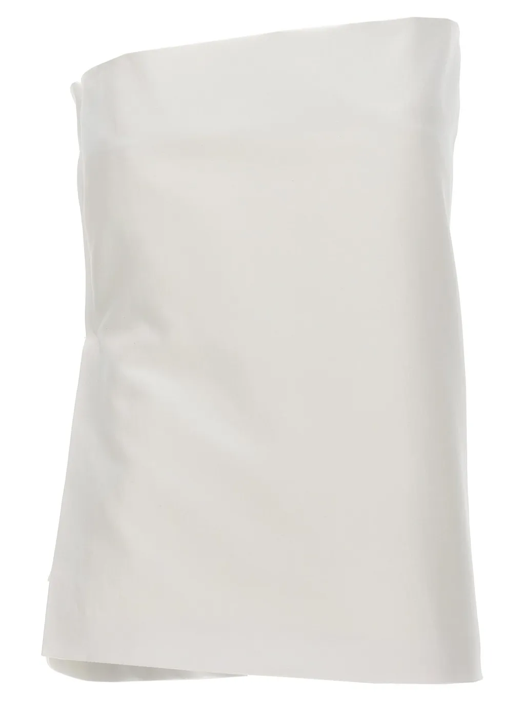 Asymmetric Strapless Top