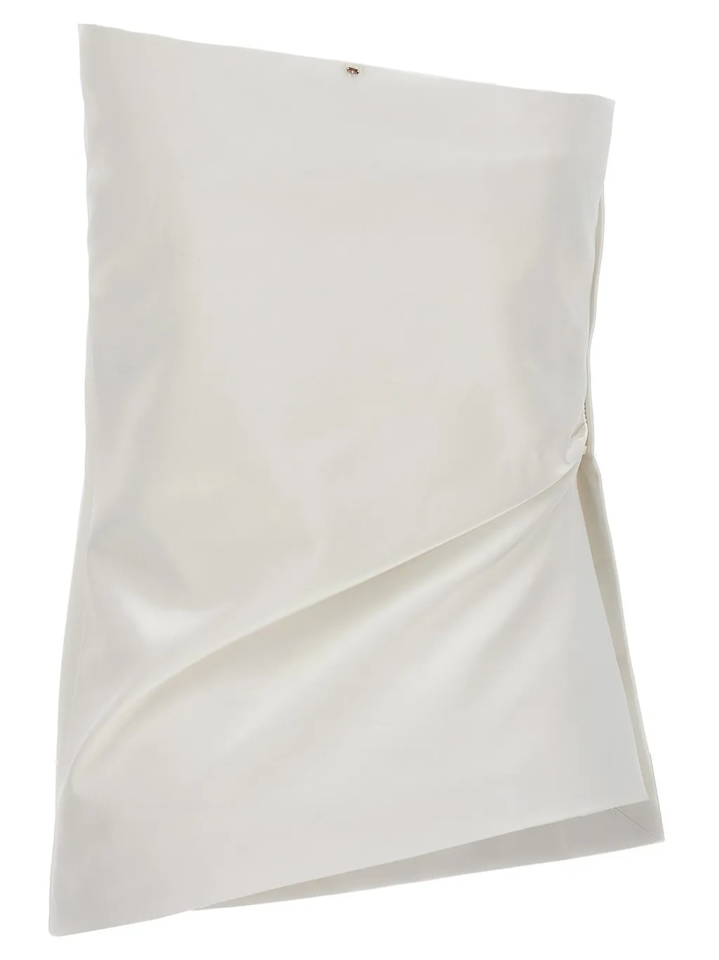 Asymmetric Strapless Top