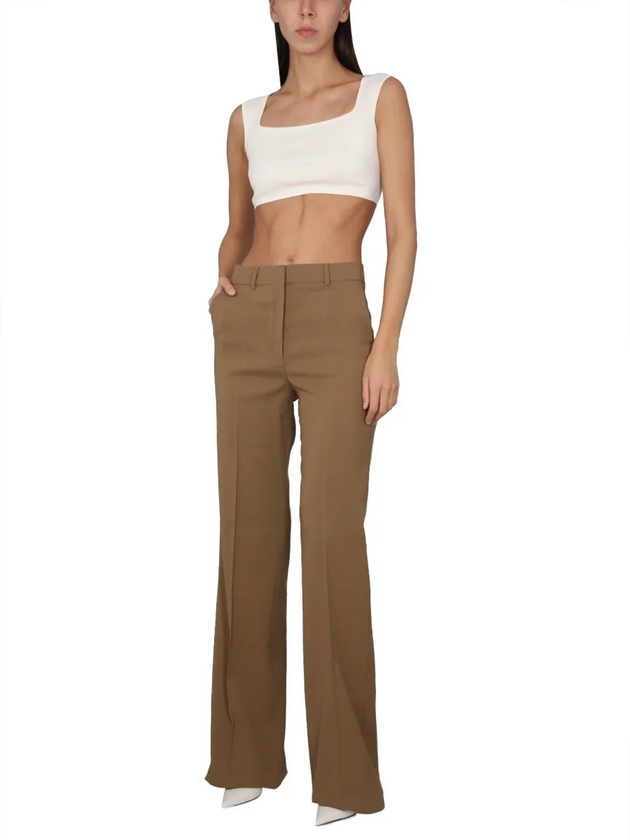 Cropped Square Neck Tank Top