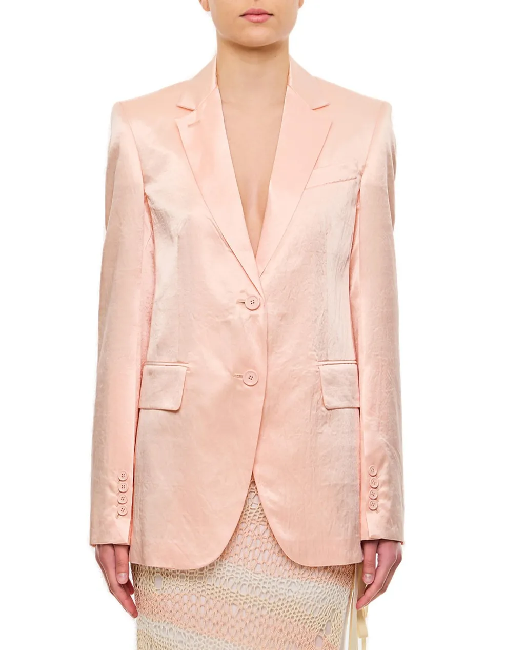 Satin Blazer