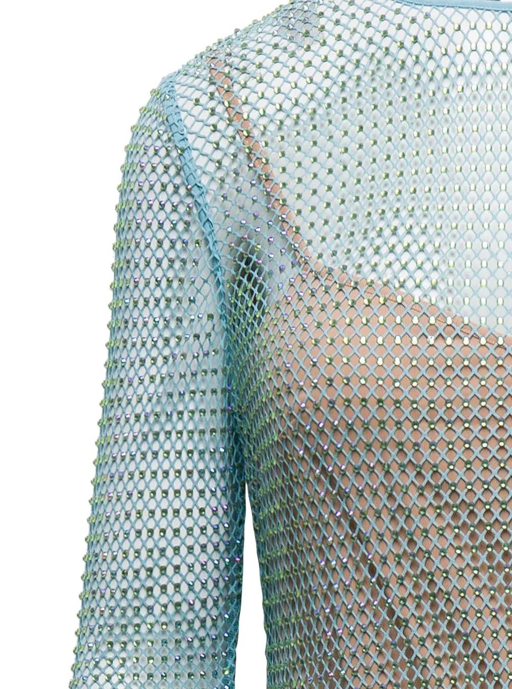 Mesh Maxi Dress
